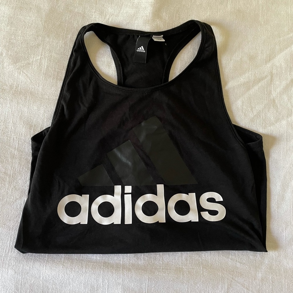 adidas racer back tee